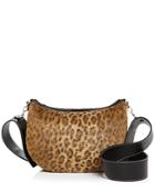 Vasic Faux Fur Leopard-print Shoulder Bag