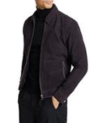 Reiss Lace Suede Jacket