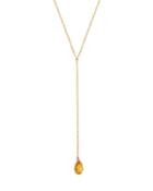 Bloomingdale's Citrine Pendant Y Necklace In 14k Yellow Gold, 26 - 100% Exclusive