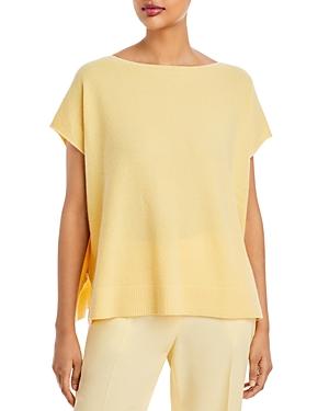 Lafayette 148 New York Textured Cashmere Dolman Top