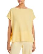Lafayette 148 New York Textured Cashmere Dolman Top