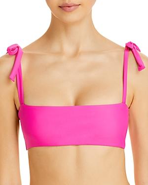 Charlie Holiday Morgan Tie Strap Bikini Top