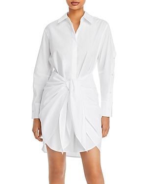 Derek Lam 10 Crosby Charlotte Tie Waist Shirt Dress