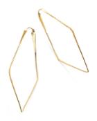 Moon & Meadow Hammered Geometric Hoop Earrings In 14k Yellow Gold - 100% Exclusive