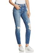 Mother The Dazzler Shift Distressed Jeans In Your Treat Or Mine