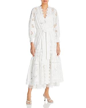 Waimari Vistamar Eyelet Kimono Dress