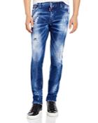 Dsquared2 Cool Guy Straight Leg Jeans In Blue