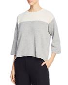 Eileen Fisher Color Block Box-top Sweater