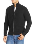 Theory Riland Zip Front Sweater