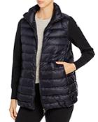 Moncler Cardigan Knit Sleeve Down Puffer Coat