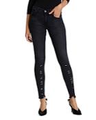 Hudson Nico Mid Rise Super Skinny Jeans In Undercover