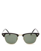 Ray-ban Polarized Classic Clubmaster Sunglasses, 51mm