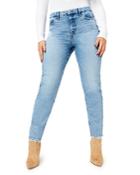 Good American Weekender Slim Fit High Rise Jeans In Blue864