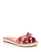 Tabitha Simmons Women's Heli Knotted Slide Sandals