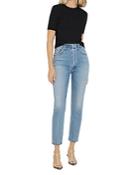 Agolde Nico High Rise Ankle Jeans In Chronicle
