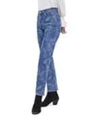 The Kooples Paisley Straight Leg Jeans In Blue