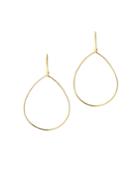 Moon & Meadow Pear Shape Drop Earrings In 14k Yellow Gold