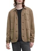 John Varvatos Star Usa Cedric Regular Fit Terry Jacket