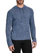 John Varvatos Collection Easy Fit Marbled Yarn Hoodie