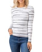 Belldini Ribbed Crewneck Sweater