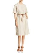 Tory Burch Belted Smock Dress