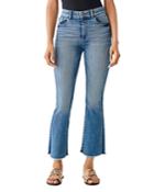 Dl1961 Bridget High-rise Cropped Bootcut Jeans In Hanover