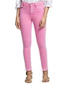 Sanctuary Robbie High-rise Skinny Jeans In Washed Wild Cherry