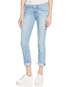 Hudson Muse Crop Skinny Jeans In Glass Shore