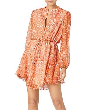 Milly Natasha Silk Mini Dress