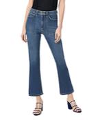 Joe's Jeans Callie Utility-pocket Crop Bootcut Jeans In Lucy