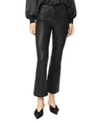 Habitual Kaira Cropped Flared Jeans In Black