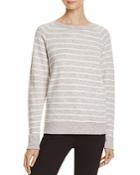 Current/elliott The Perfect Stripe Sweatshirt