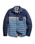 Marine Layer Color Blocked Puffer Jacket