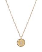 David Yurman I Initial Charm Necklace With Diamonds In 18k Gold, 16-18