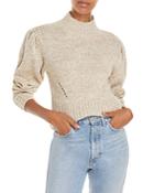 Aqua Mock Neck Sweater - 100% Exclusive