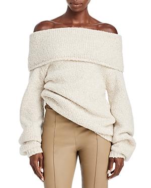Vince Off The Shoulder Sweater