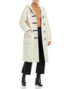 Theory Dawson Hooded Long Duffle Coat