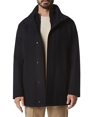 Andrew Marc Coyle Barn Coat With Ribbed Bib