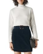 Whistles Funnel-neck Wool Sweater