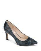 Kenneth Cole Women's Riley Snake-embossed Pumps