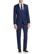 Boss Johnstons/lenon Regular Fit Textured Solid Suit