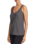 Kenneth Cole Striped Scoop Tank