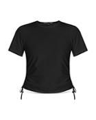 Veronica Beard Tazi Side Drawstring Tee
