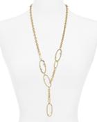 Aqua Nile Chain Y Necklace, 24 - 100% Exclusive