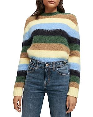 Maje Monsieur Striped Sweater