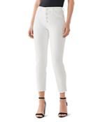 Dl1961 Farrow High Rise Cropped Skinny Jeans In Bennington