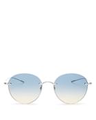 Oliver Peoples Women's Coliena Rimless Round Sunglasses, 57mm