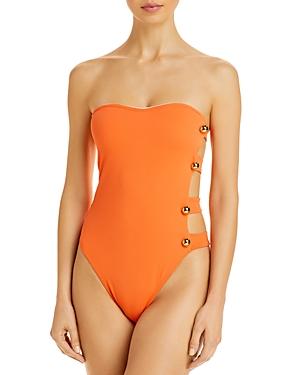 Alexandra Miro Bella Strapless One Piece Swimsuit