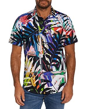 Robert Graham Classic Fit Stretch Shadow Palms Shirt