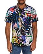 Robert Graham Classic Fit Stretch Shadow Palms Shirt